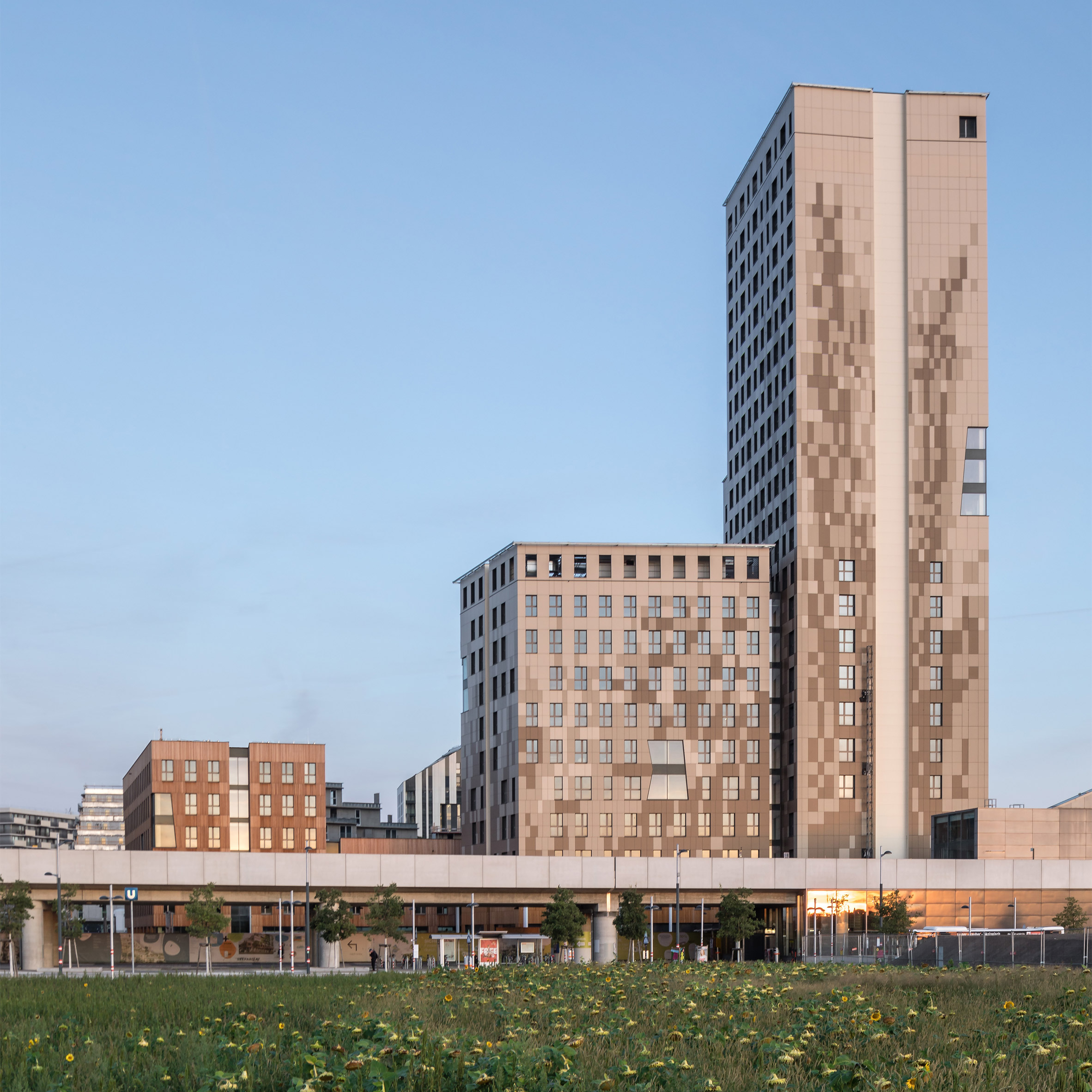 Hoho Wien mass-timber high-rise building by Rüdiger Lainer + Partner Architects ZT GmbH