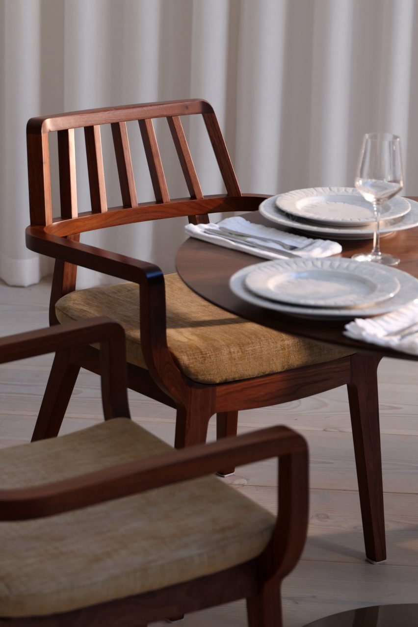 Kaya chairs by Morgan Furniture