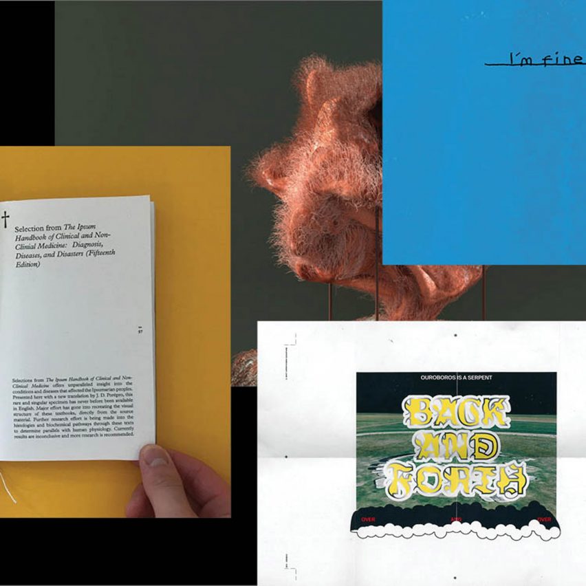 Graphic deisgn works by Central Saint Martins's students