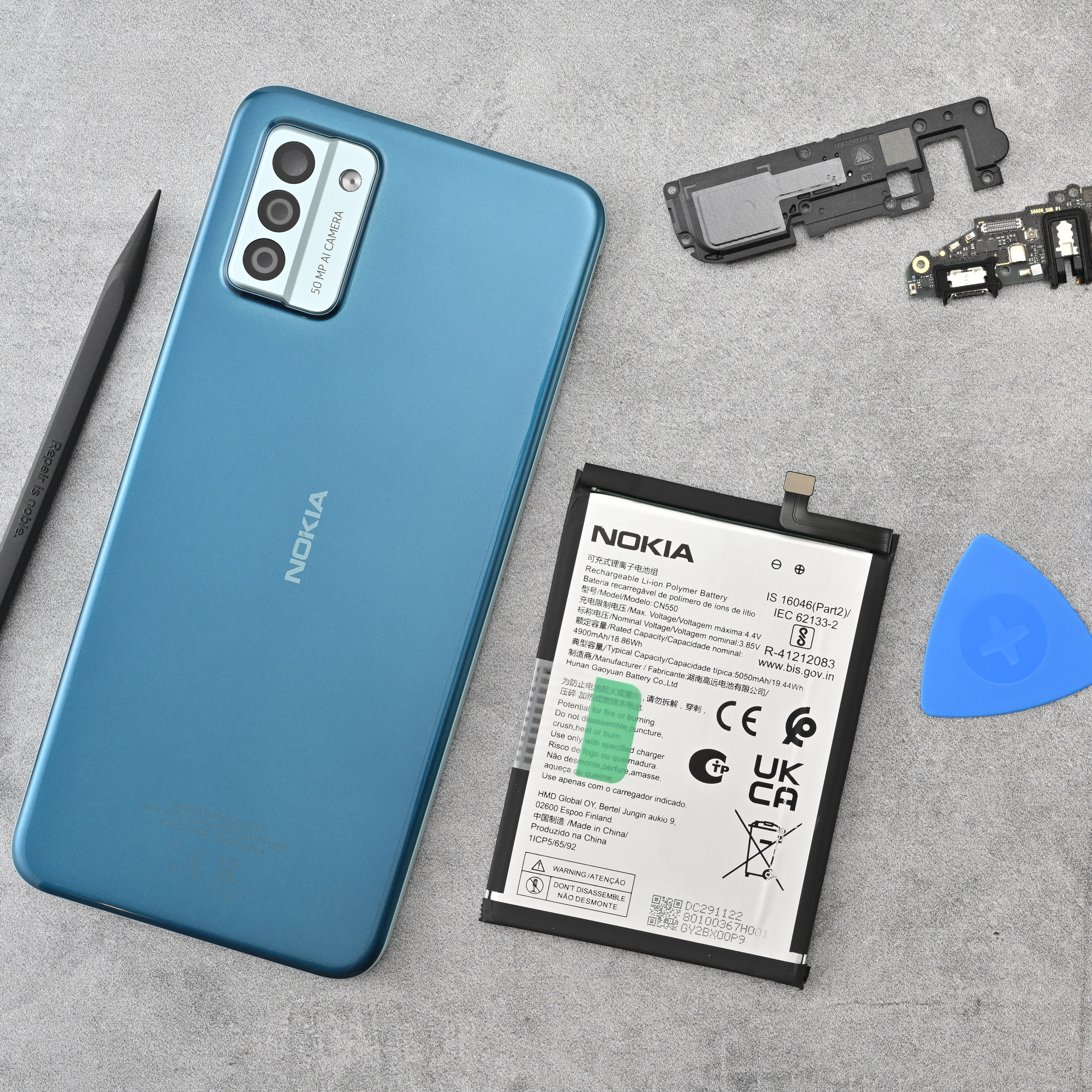 Nokia launches G22 smartphone with DIY repair kit