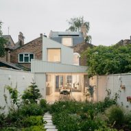Pashenko Works adds corrugated metal and blockwork extension to Camberwell home