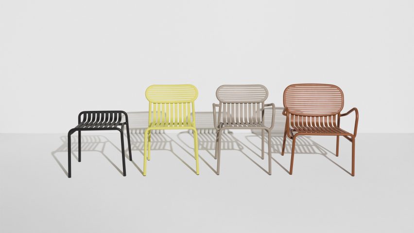 Week End outdoor furniture by Petite Friture
