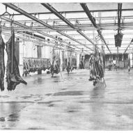 Image of the slaughterhouse in the 1930s