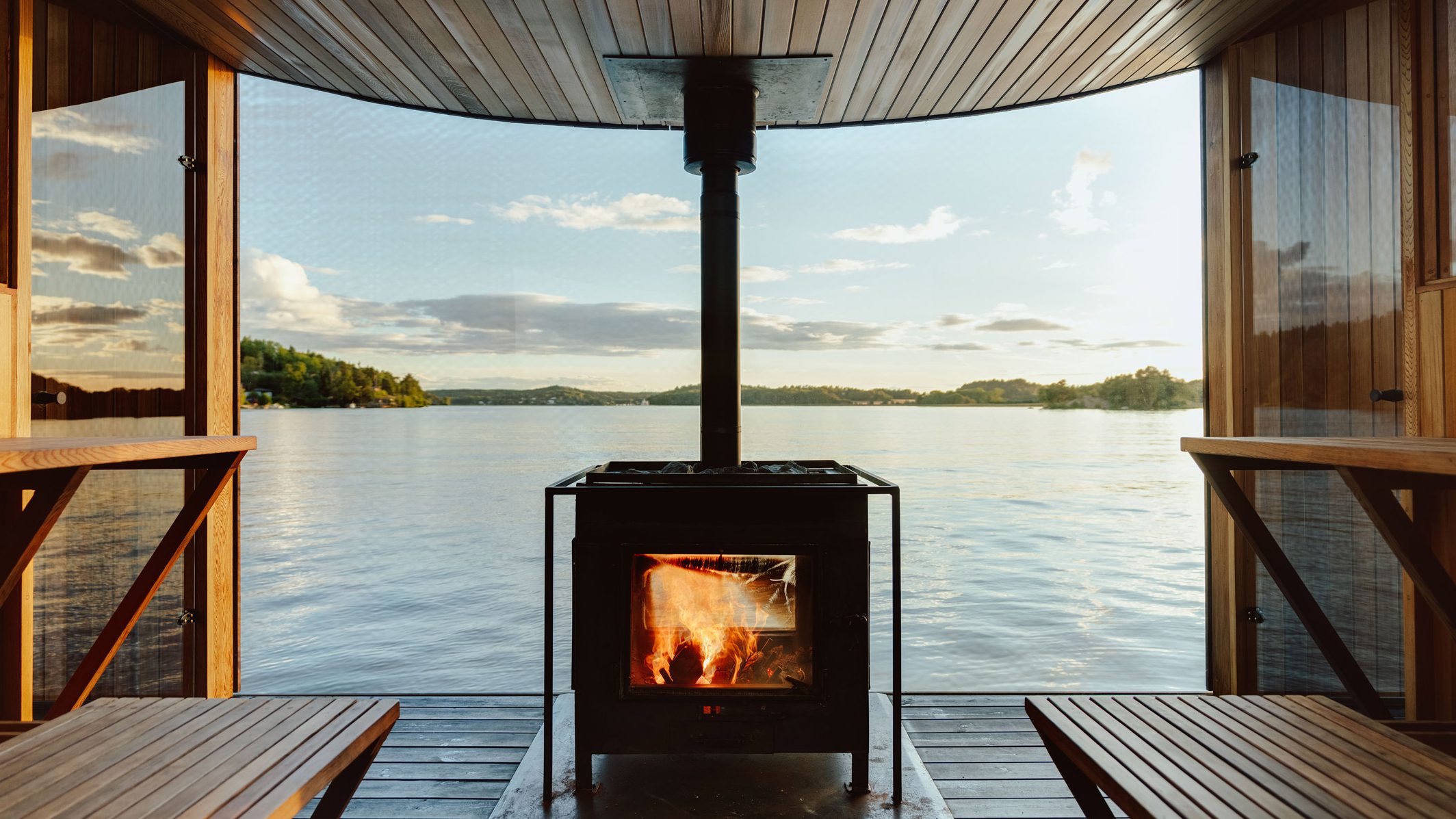 Dezeen's Pinterest roundup features nine sauna's in touch with nature - Vimarsana News