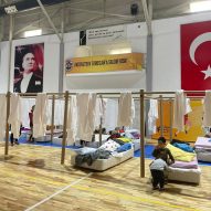 Shigeru Ban Architects creates cardboard shelters for victims of Turkey-Syria earthquake