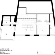 Floor plan of Simonsson House by Claesson Koivisto Rune in Sweden