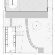 First floor plan of the office by Taliesyn