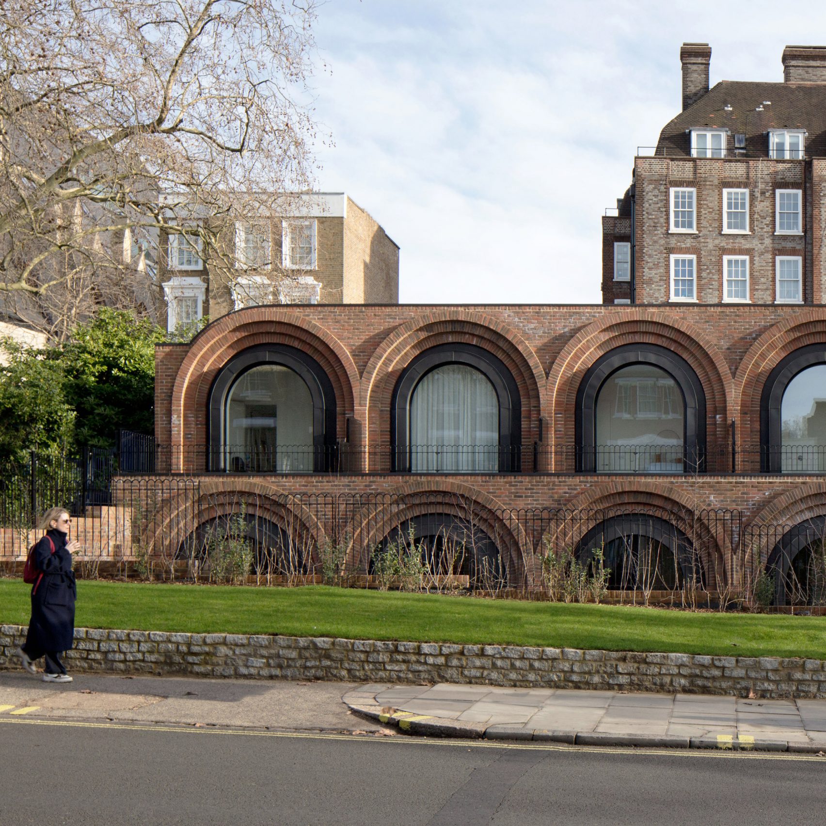 Monumental Brick Arches Outline London Townhouses By The DHaus Company ...