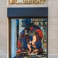 Burberry wool installation by Tom Atton Moore