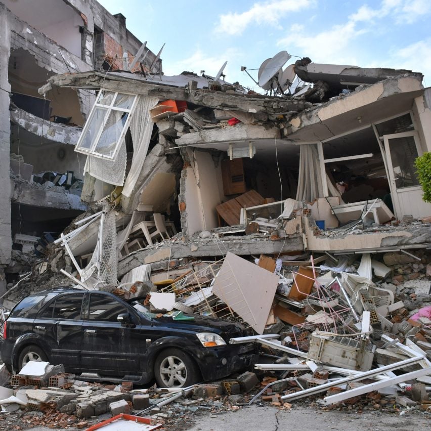 Turkey-Syria earthquake destruction
