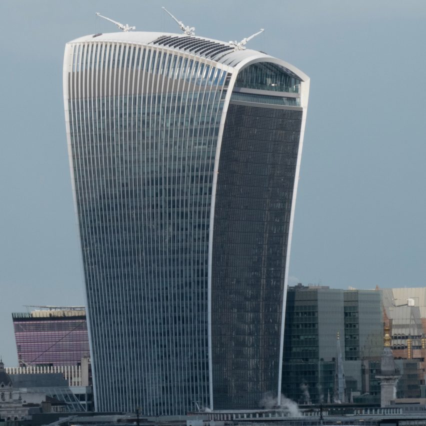 Exterior of the Walkie Talkie in London by Rafael Viñoly