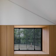Interior of Wooden House by the Lake by Appels Architekten