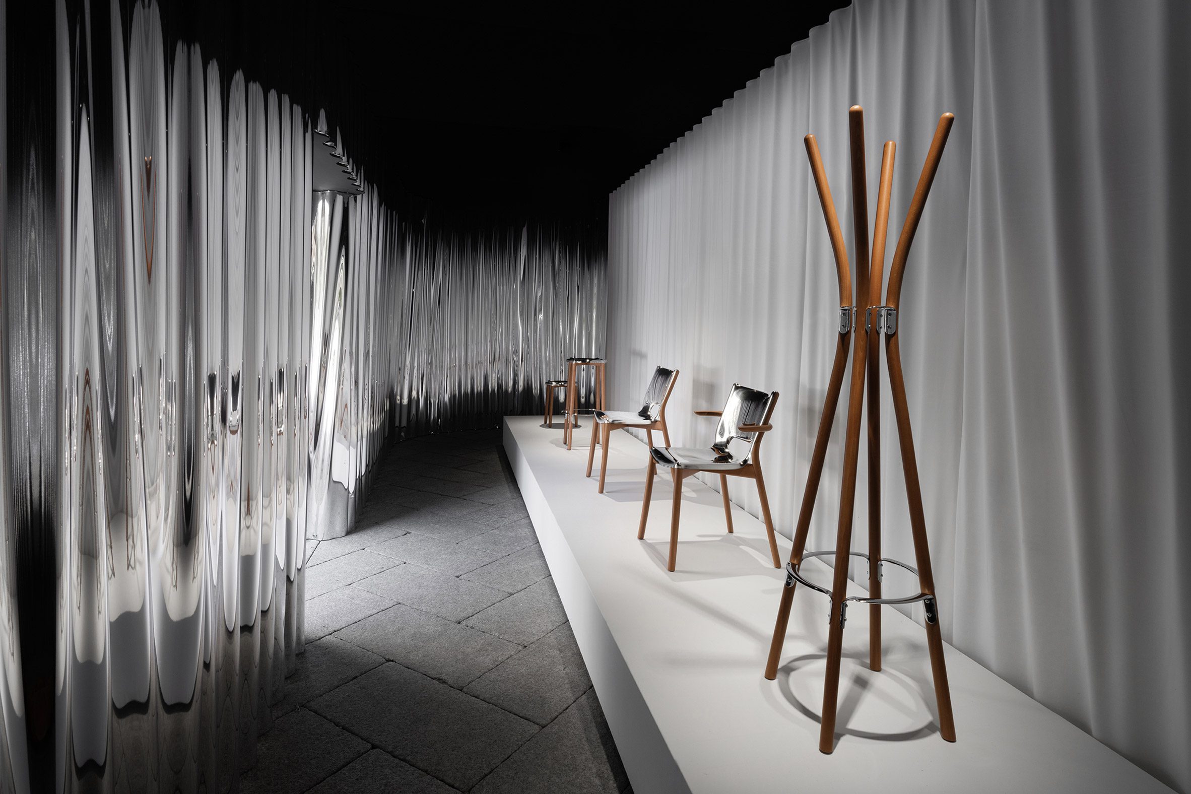 Poêle Collection is Alessi furniture designed by Philippe Starck