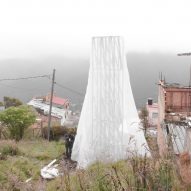 Alsar Atelier and Oscar Zamora create Bogotá fog catcher