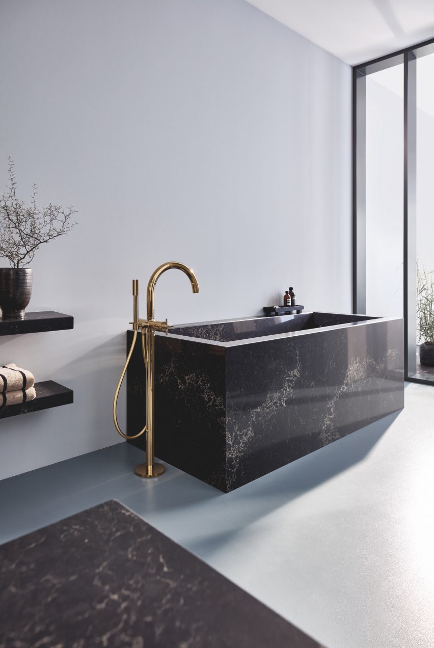 Atrio Private Collection floor-mounted mixer by Grohe