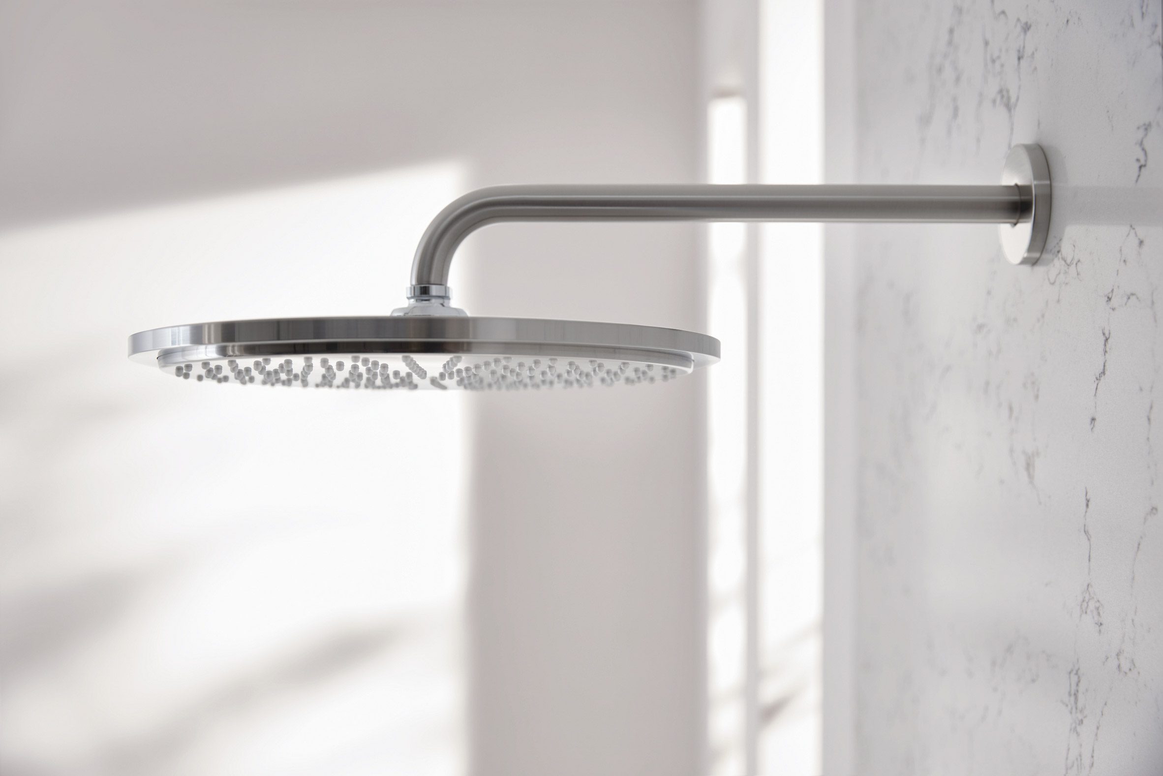 Silver Atrio Private Collection shower by Grohe