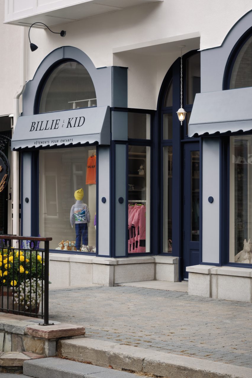 Storefront of Billie Le Kid Boutique by Vives St-Laurent
