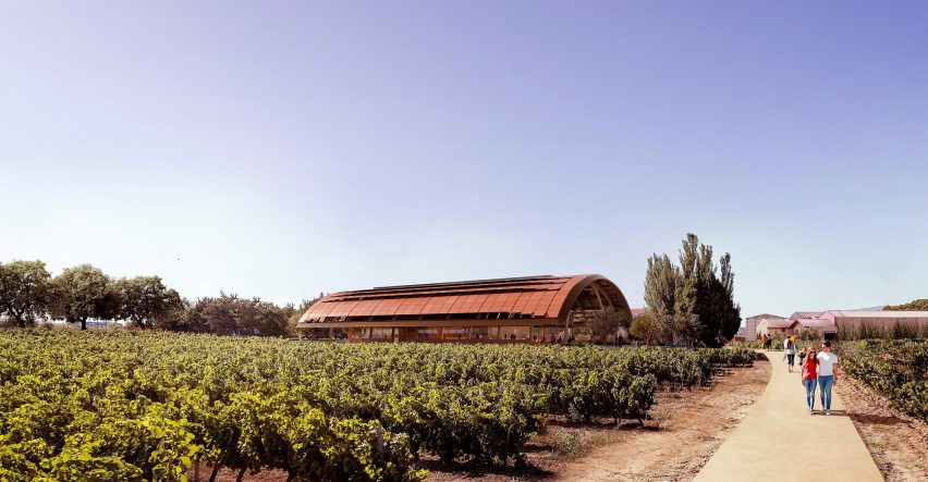 Bodegas Faustino winery extension by Foster + Partners