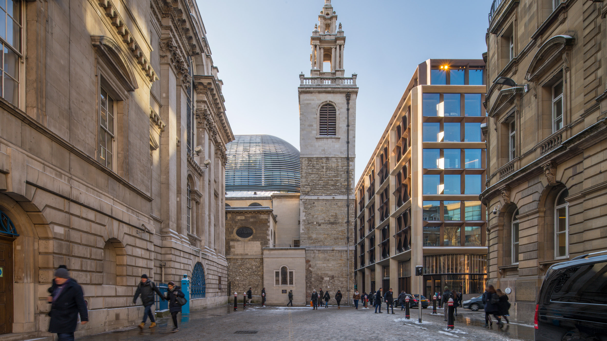 "Wren's rebuilding on the medieval street pattern is the essence of London" - Vimarsana News