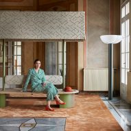 Cristina Celestino combines furniture with tennis in Clay Court Club
