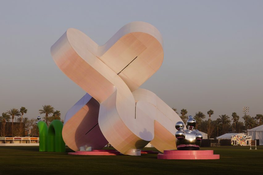 Holoflux Coachella Sculpture