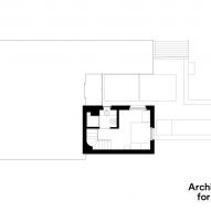 First floor plan of De Beauvoir Extension by Architecture for London
