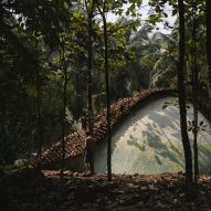 Earthscape Studio nestles vaulted house in Kerala forest