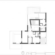 First floor plan of Family house in the Czech Republic by RO_AR