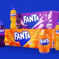 Fanta rebrand by Coca-Cola design team and Jones Knowles Ritchie