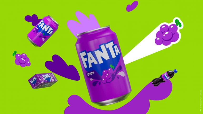 Fanta grape new logo