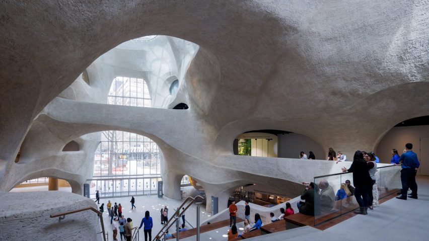 Gilder Center for American Museum of Natural History designed by Studio Gang