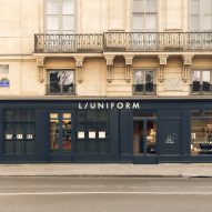 L/Uniform boutique in Paris by Halleroed