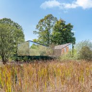 Bell Phillips adds mirrored pavilions to science campus in Oxfordshire