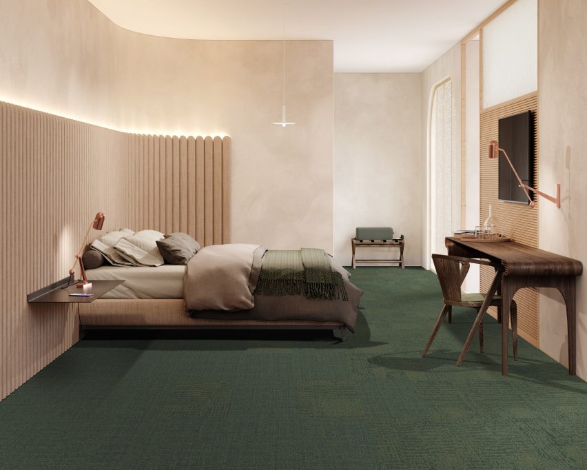 کاشی های فرش میراثی توسط روبن دی روی برای Modulyss