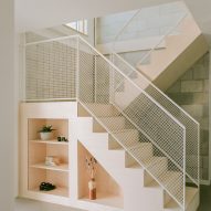 Prefabricated staircase inside House by the Sea by Of Architecture