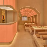 Space tourism informs design of Ichi Station sushi restaurant in Milan