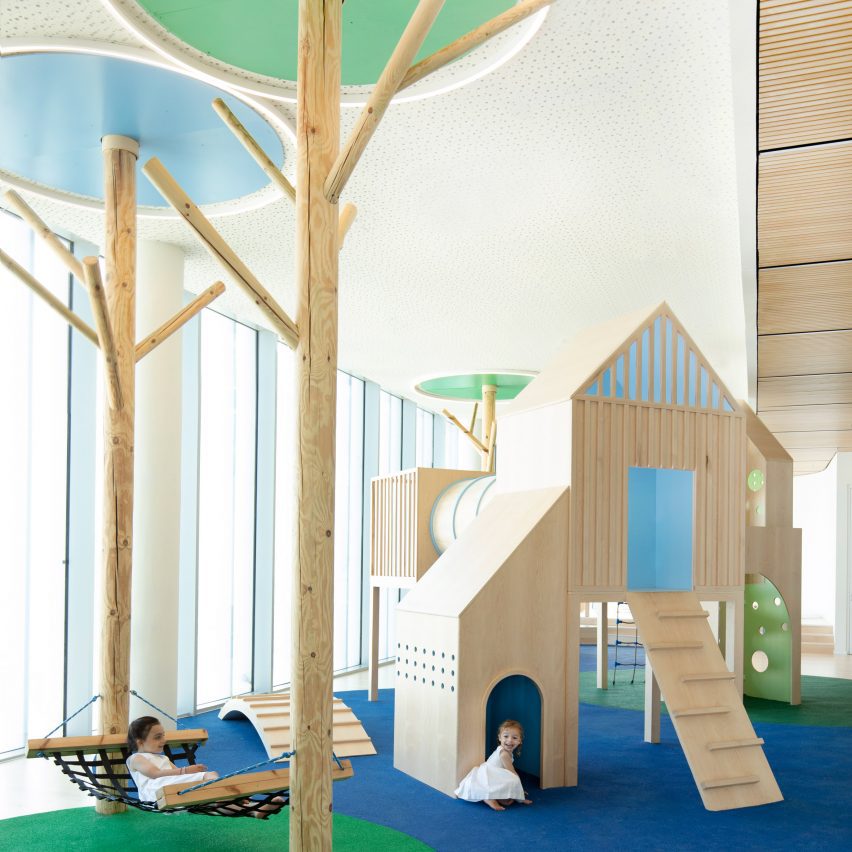 Indoor playground in Tel Aviv designed by Sarit Shani Hay