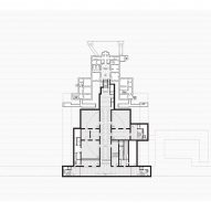Basement plan of Museum Paleis Het Loo by Kaan Architecten