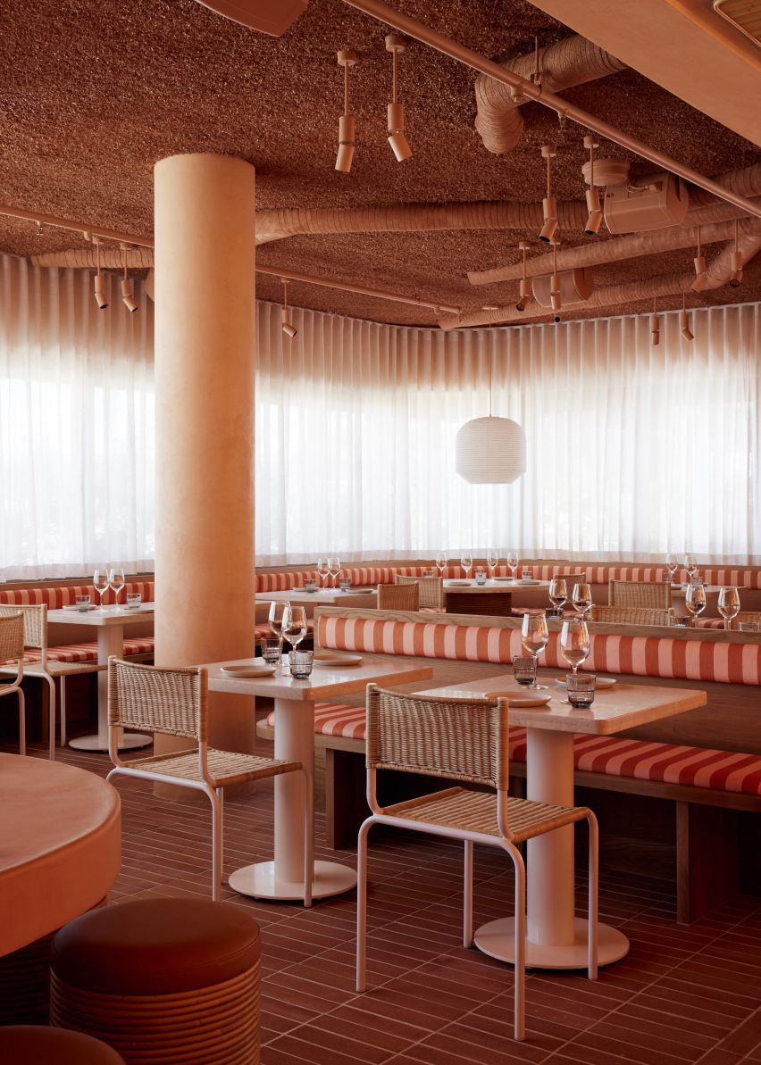 Overview of dining room in Light Years Asian Diner