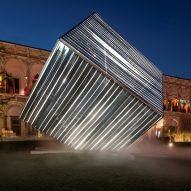 MAD installs reflective ETFE cube at Milan design week