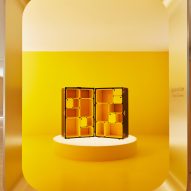 Louis Vuitton furniture on display at Milan design week 2023