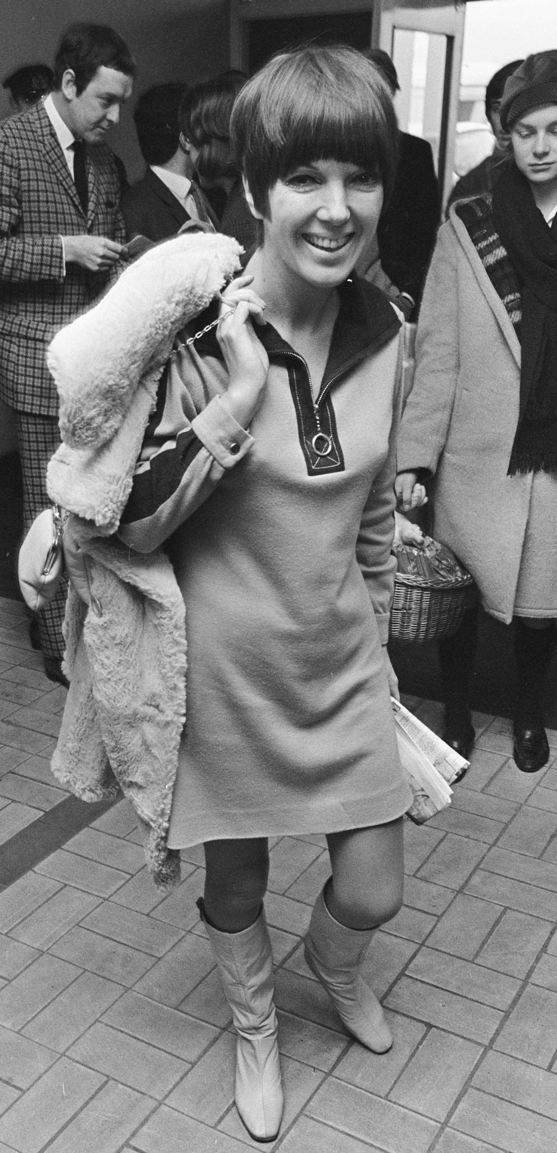 Fashion designer Mary Quant