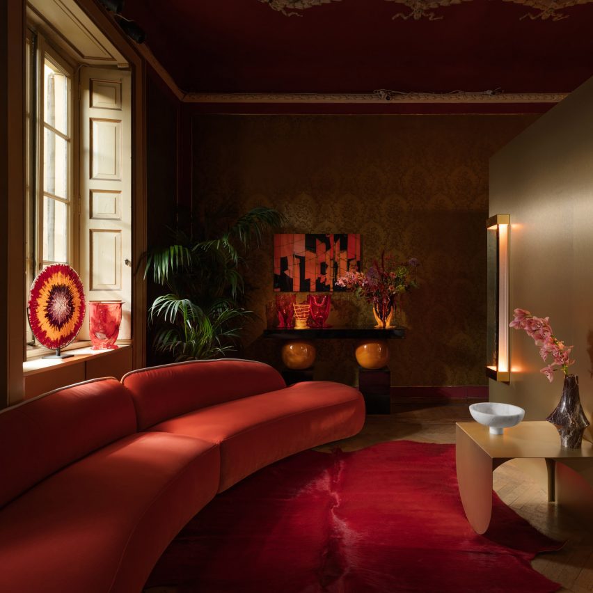 Kingston Lafferty Design's living room in Artemest's L'Appartamento