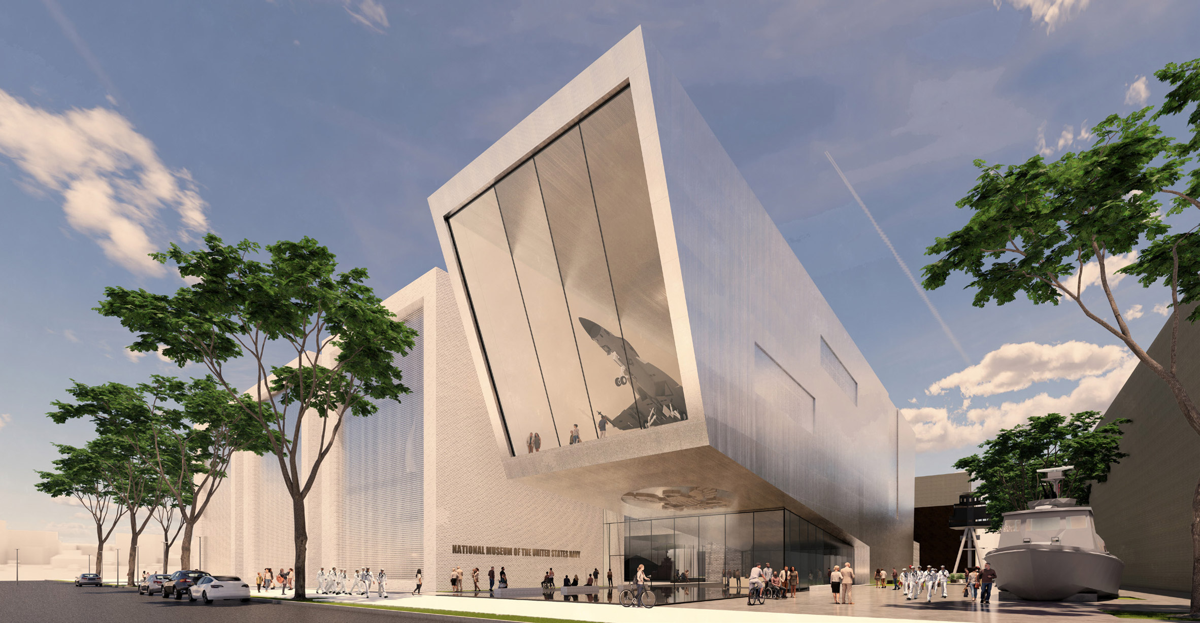 Quinn Evans design for Navy museum
