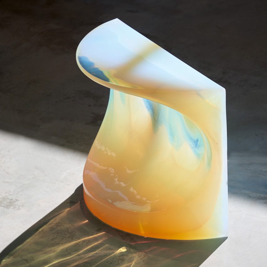 Poikilos resin furniture by Objects of Common Interest