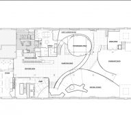 Ground floor plan of the Bronx Children's Museum by On'Neill McVoy