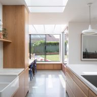 Interior of Pink House by Courtney McDonnell Studio