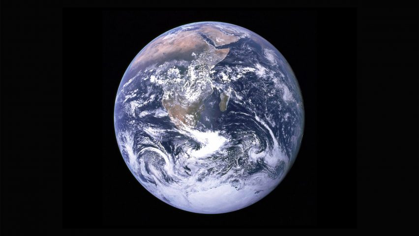 Planet Earth shot from space