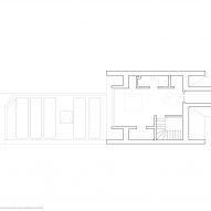 Second floor plan of Queen's Park House by Rise Design Studio