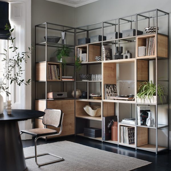 ARCHITECTURE DEZEEN: Shelved Modular Shelving System By Jonathan Clark